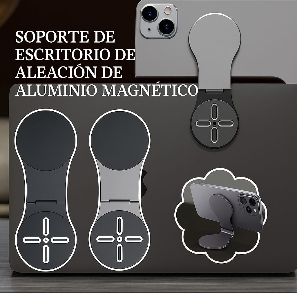MagPorta Sencillo – Soporte Magnético Compacto y Versátil